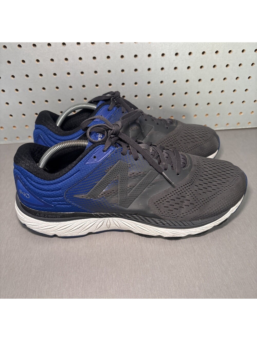 New Balance 940v4 Shoes Mens Sz 11.5 4E EEEE Extra Wide Gray Grey Blue Sneakers
